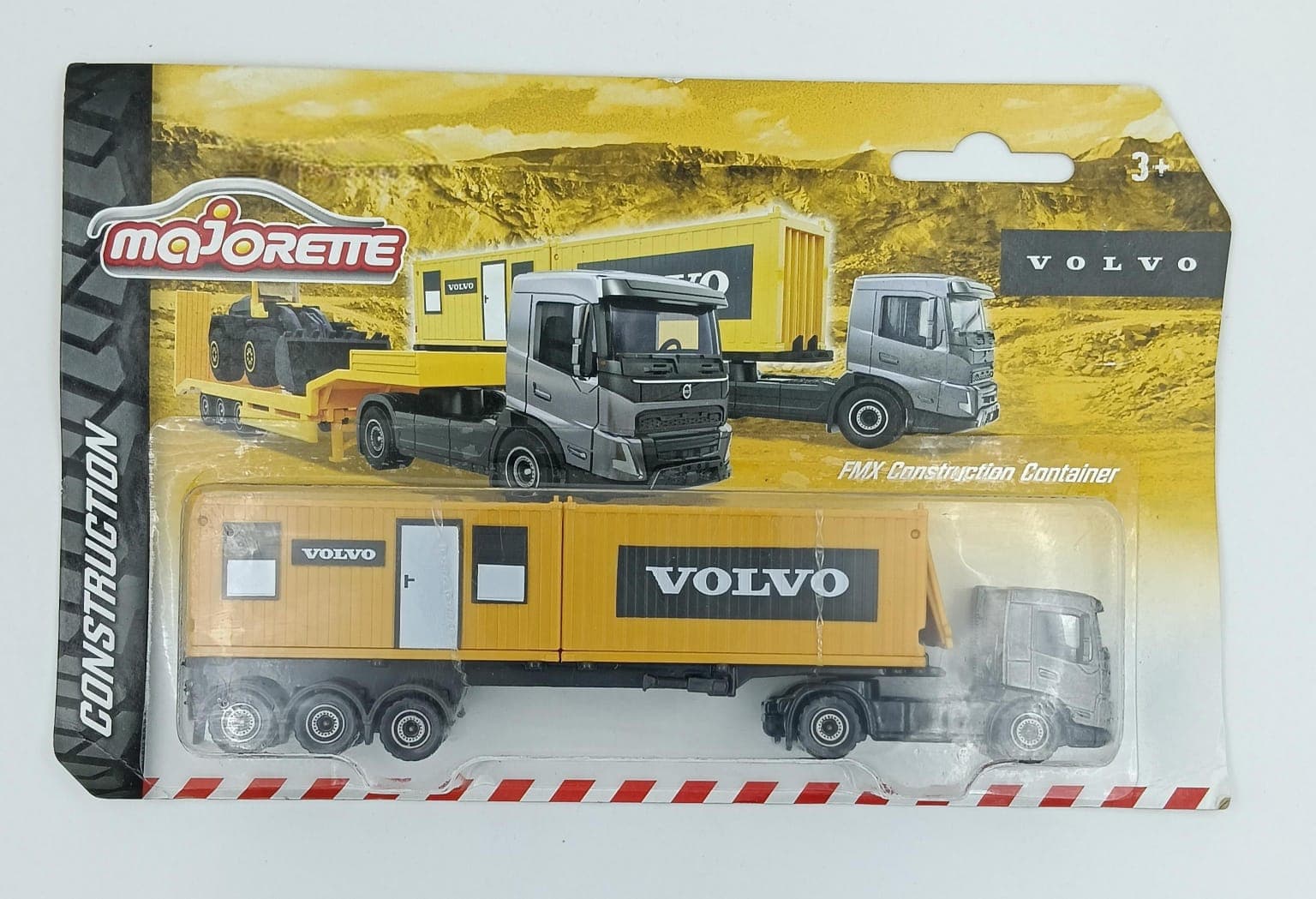 MAJORETTE  VOLVO  CONSTRUCTION - Image 1