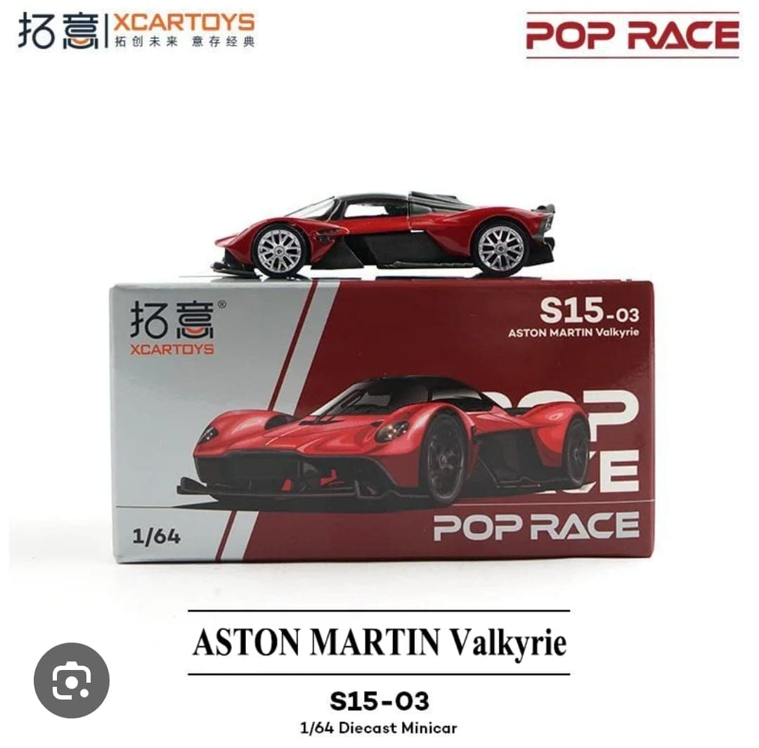POPRACE XCARTOYS  ASTON MARTIN VALKYRIE  - Image 1