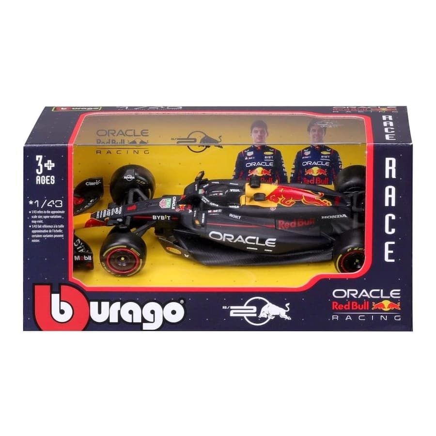 BURAGO 1:43 BLISTER IMPORTED ORACALE RED BULL 20 #1 #11 - Image 1