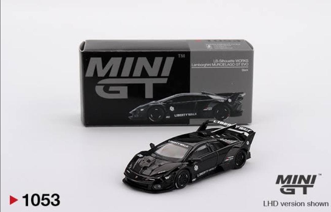 MINI GT BOX LB-SILHOUTTE WORKS  LAMBORGHINI MURCIELAGO GT EVO  - Image 1