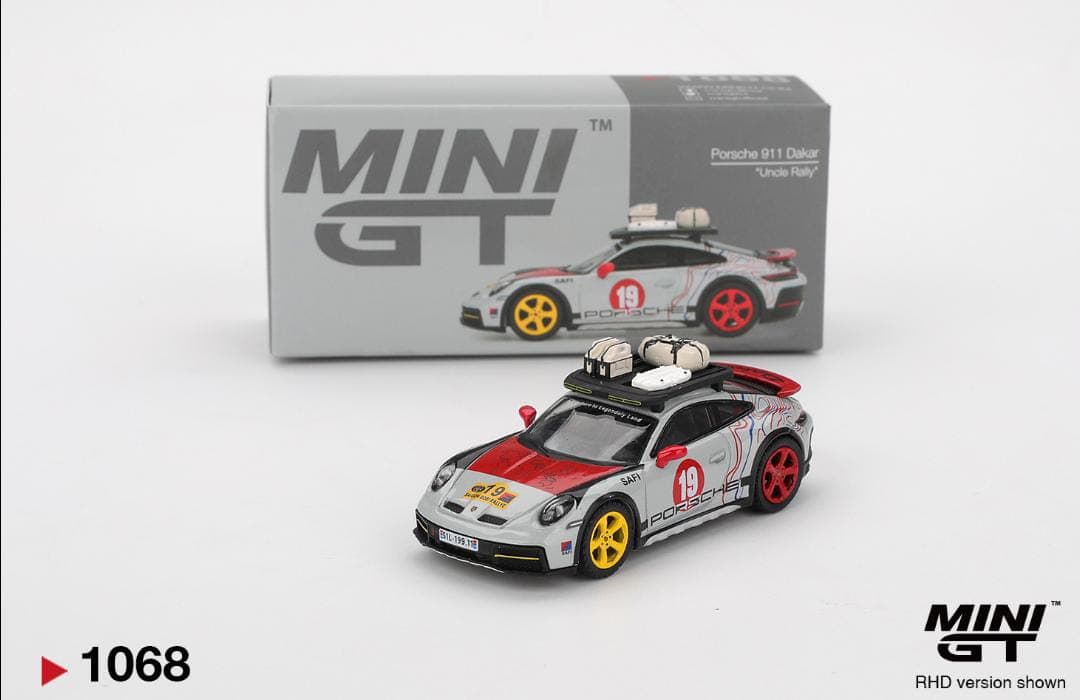 MINI GT BOX  PORSCHE 911 DAKAR ( UNCLE RALLY )  - Image 1