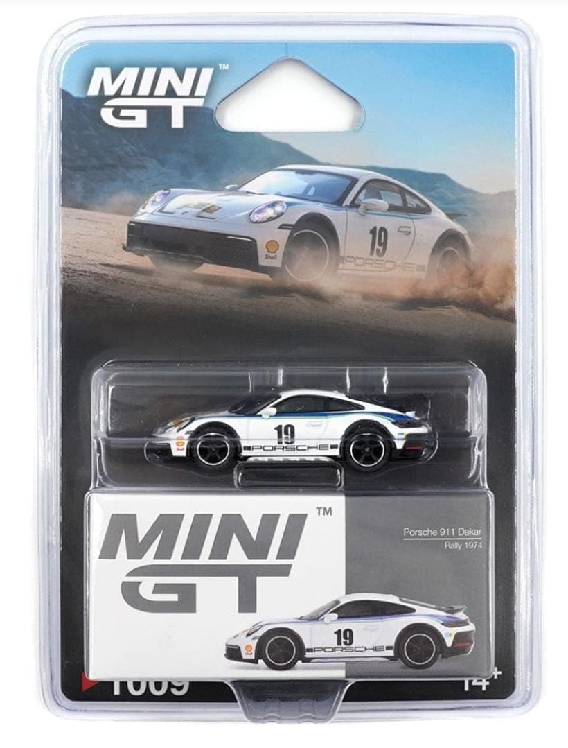 MINI GT BLISTER  PORSCHE 911 DAKAR - Image 1