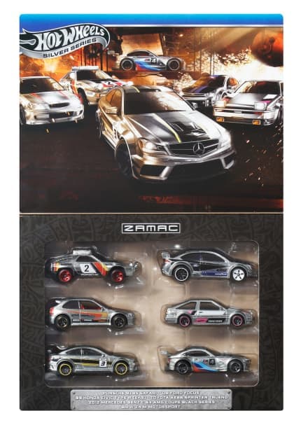 HOT WHEELS PREMIUM 1:64  ZAMAC PACK OF 6 - Image 1
