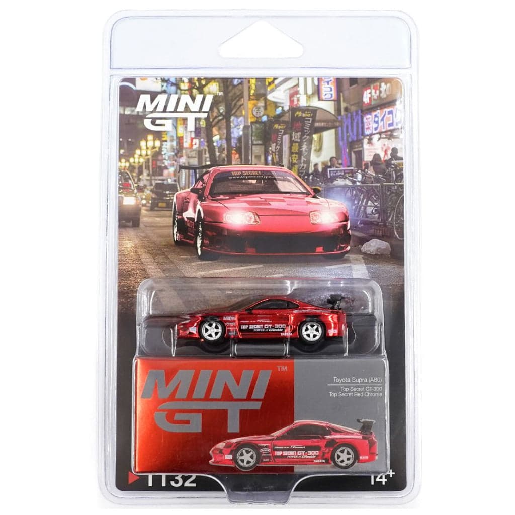 MINI GT BLISTER  1132 TOYOTA SUPRA (A80) - Image 1