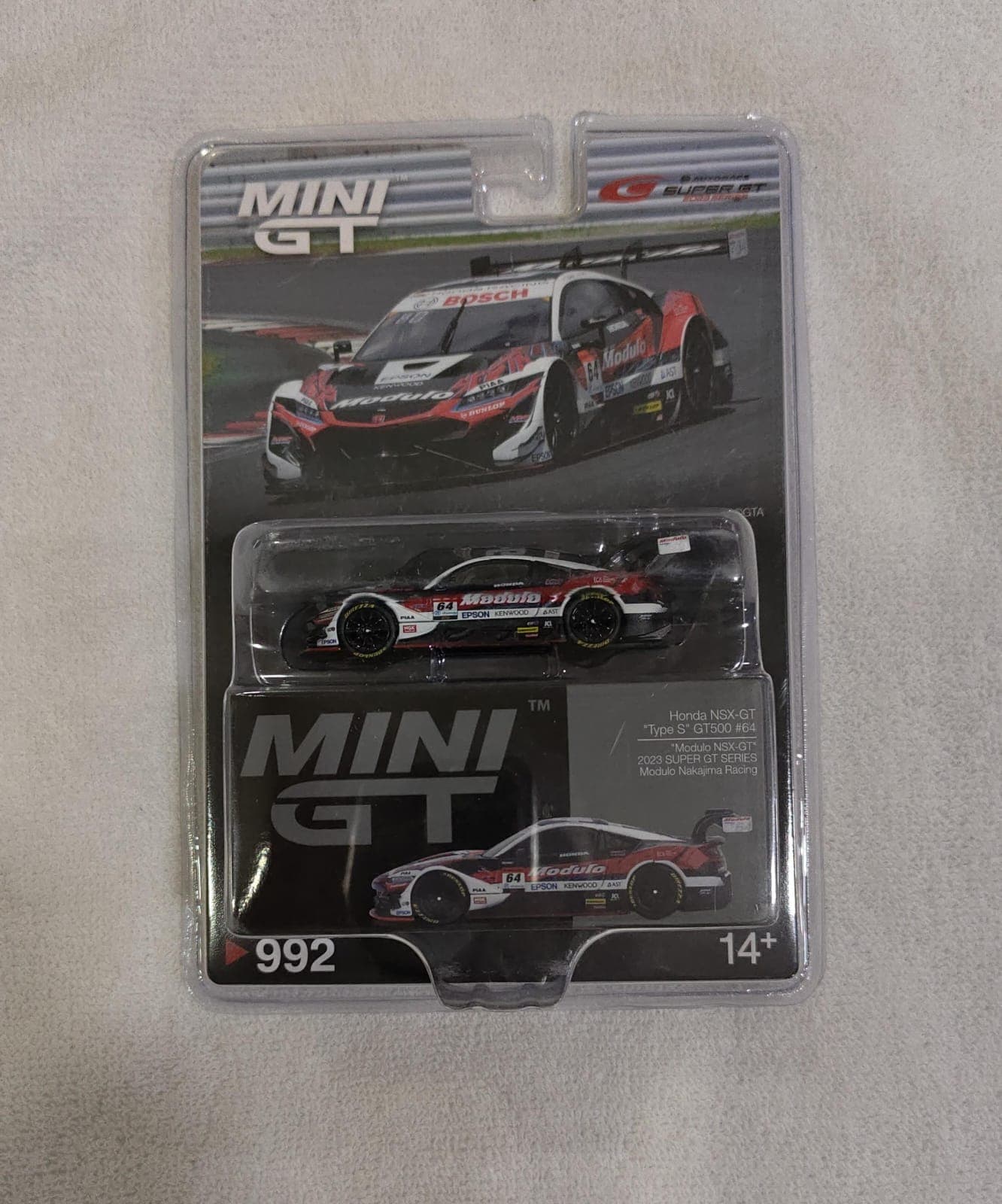 MINI GT BLISTER  992 HONDA NSX-GT TYPE S GT500 #64 - Image 1