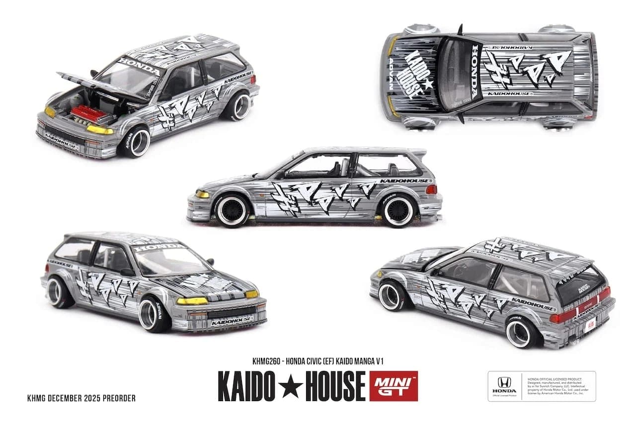 KAIDO HOUSE  260 KHMG260 HONDA CIVIC (EF) MANGA V1  - Image 1