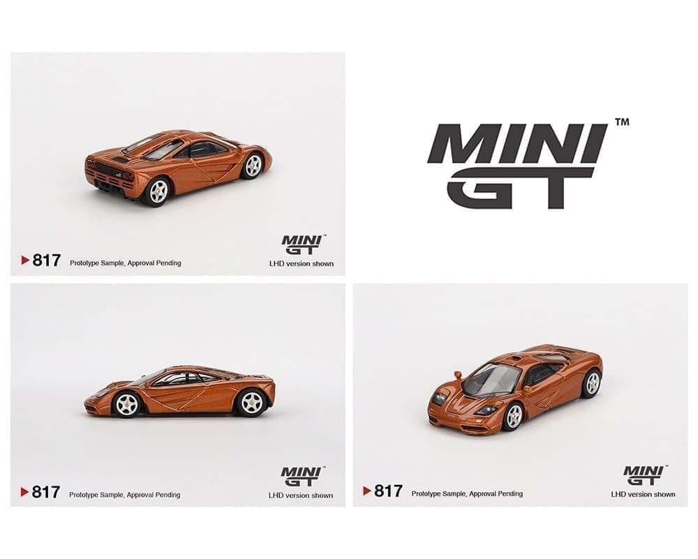 MINI GT BOX  817 MCLAREN F1 - Image 1