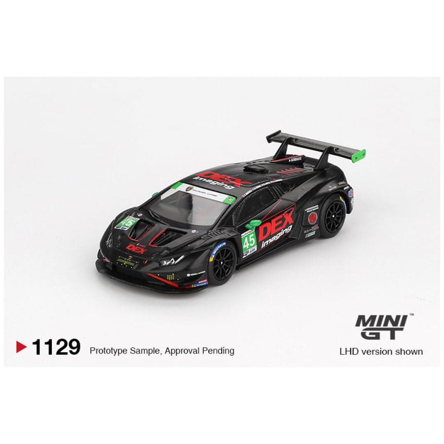 MINI GT BOX  1129 LAMBORGHINI HURACAN GT3 EVO2 #45  - Image 1