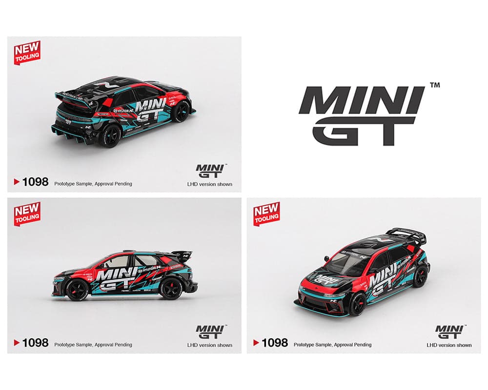 MINI GT BOX  1098 HYUNDAI IONIQ 5 N MINI GT RS-01T  - Image 1
