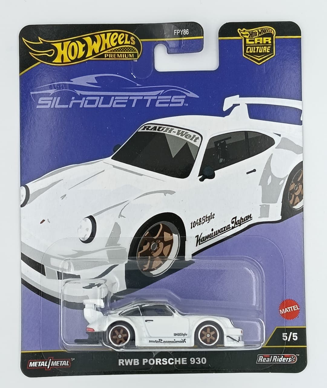 Hot Wheels Premium RWB PORSCHE 930 SILHOUETTES 1:64 Scale - Image 1