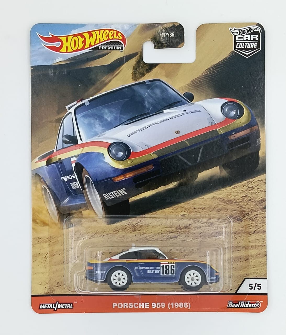 Hot Wheels Premium PORSCHE 959 (1986) WILD TERRAIN 1:64 - Image 1