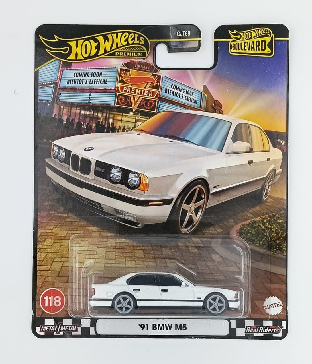 Hot Wheels Premium '91 BMW M5 BOULEVARD #118 1:64 Scale - Image 1