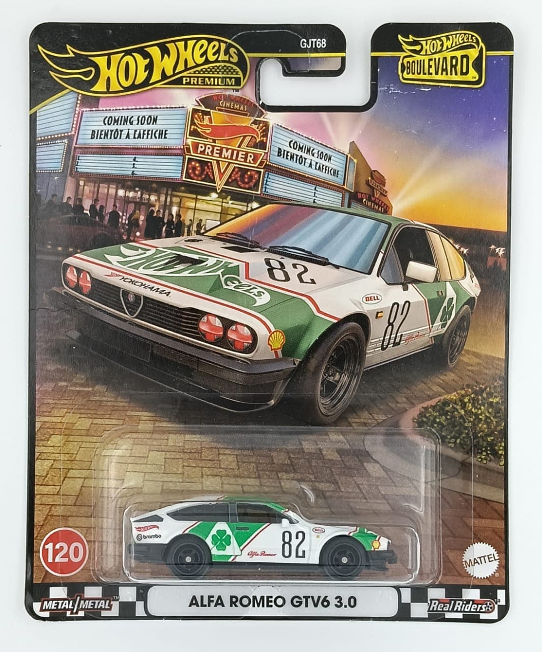 Hot Wheels Premium ALFA ROMEO GTV6 3.0 BOULEVARD #120 1:64 Scale - Image 1