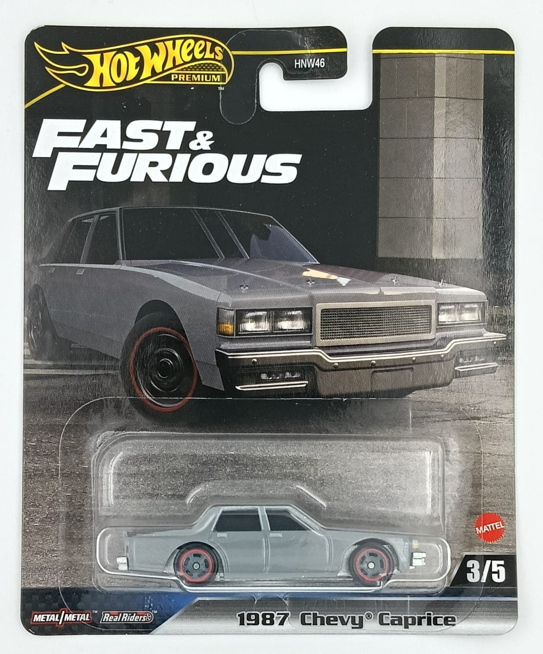 Hot Wheels Premium 1987 Chevy Caprice FAST & FURIOUS 1:64 Scale - Image 1