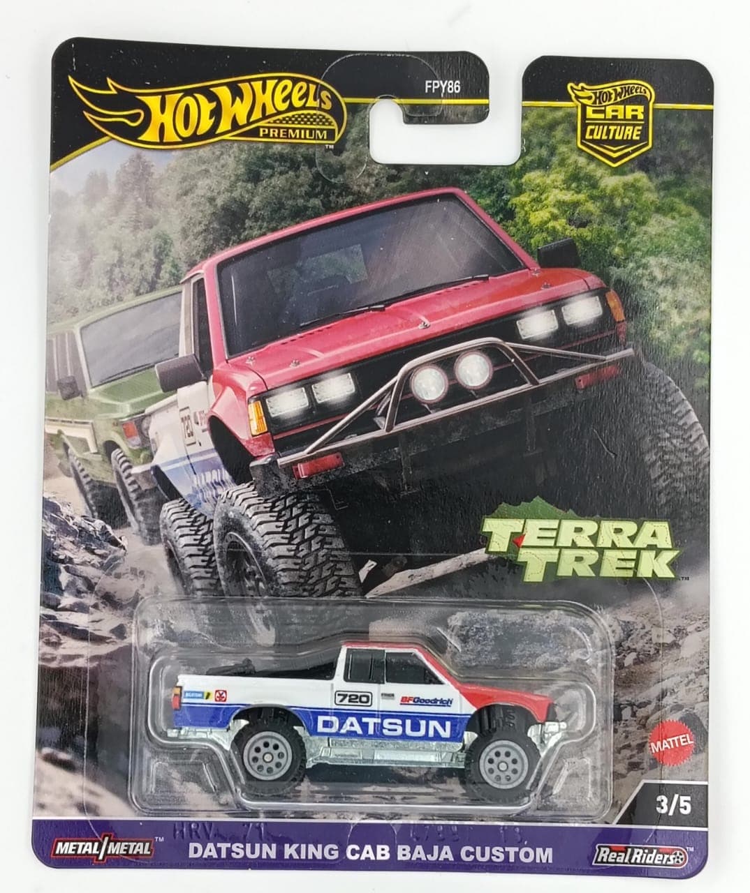 Hot Wheels Premium DATSUN KING CAB BAJA CUSTOM TERRA TREK 1:64 Scale - Image 1