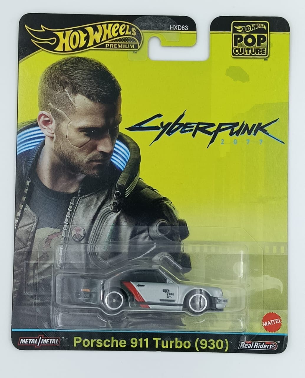 Hot Wheels Premium 1:64 PORSCHE 911 TURBO (930) CyberPunk 2077 - Image 1
