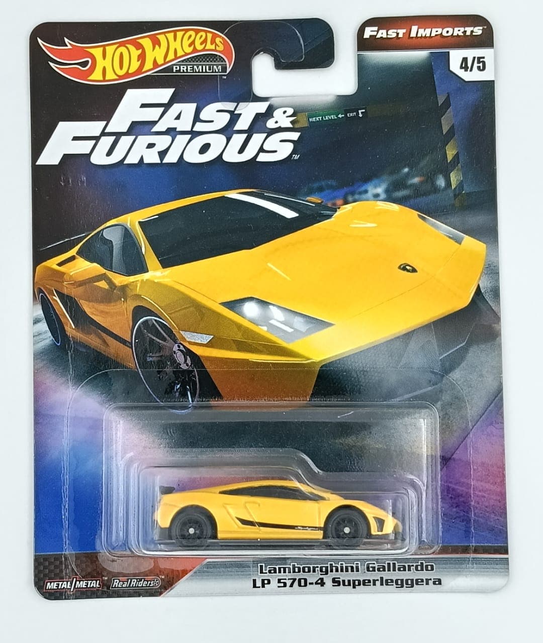Hot Wheels Premium 1:64 Lamborghini Gallardo LP 570-4 Superleggera FAST & FURIOUS - Image 1