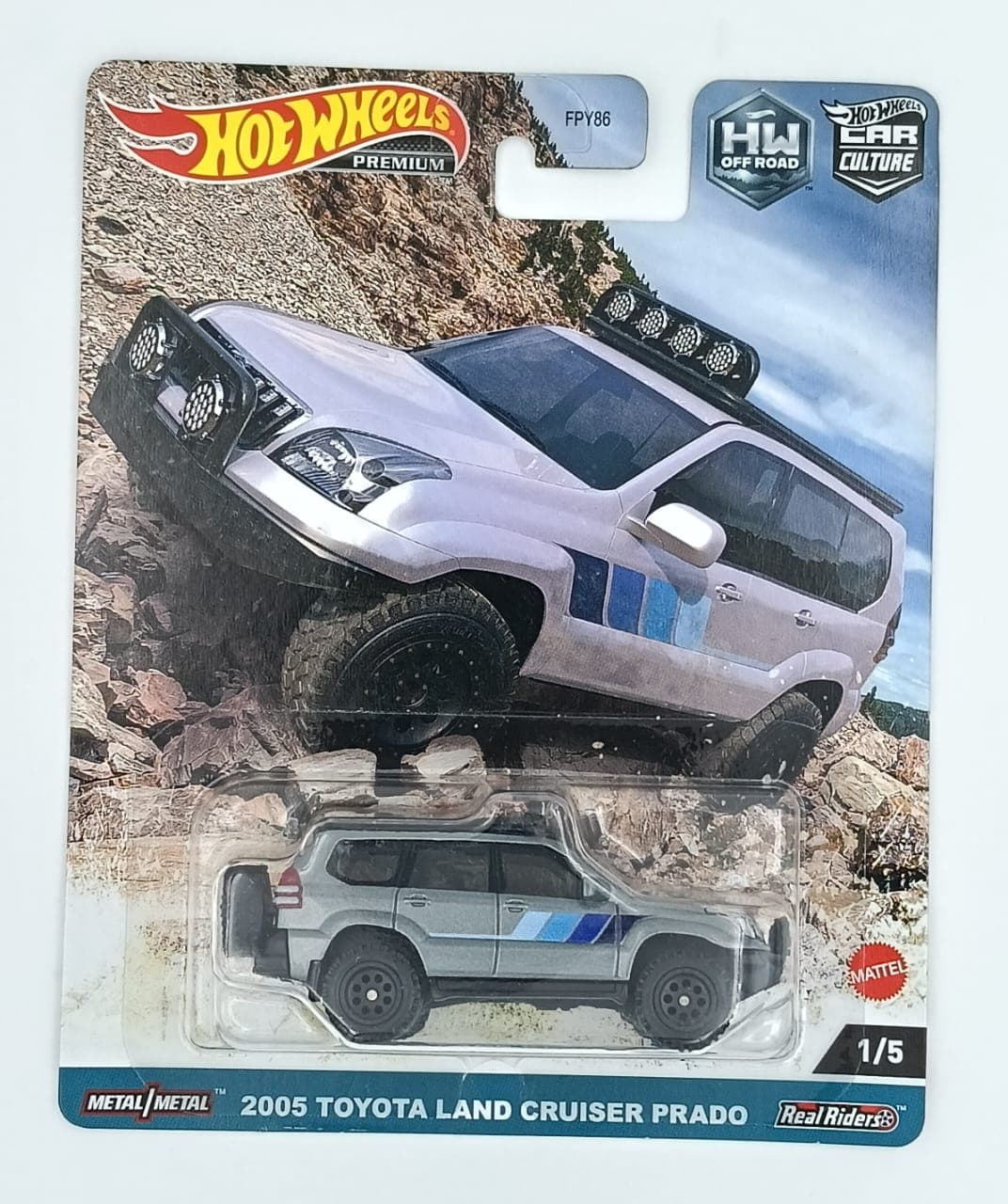 Hot Wheels Premium 1:64 2005 TOYOTA LAND CRUISER PRADO HW OFF ROAD - Image 1