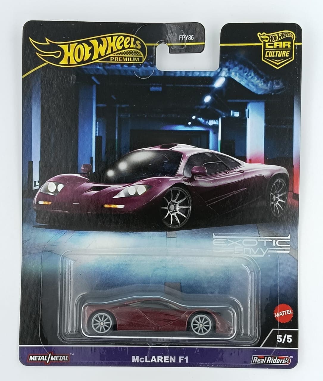 Hot Wheels Premium 1:64 McLAREN F1 EXOTIC ENVY - Image 1