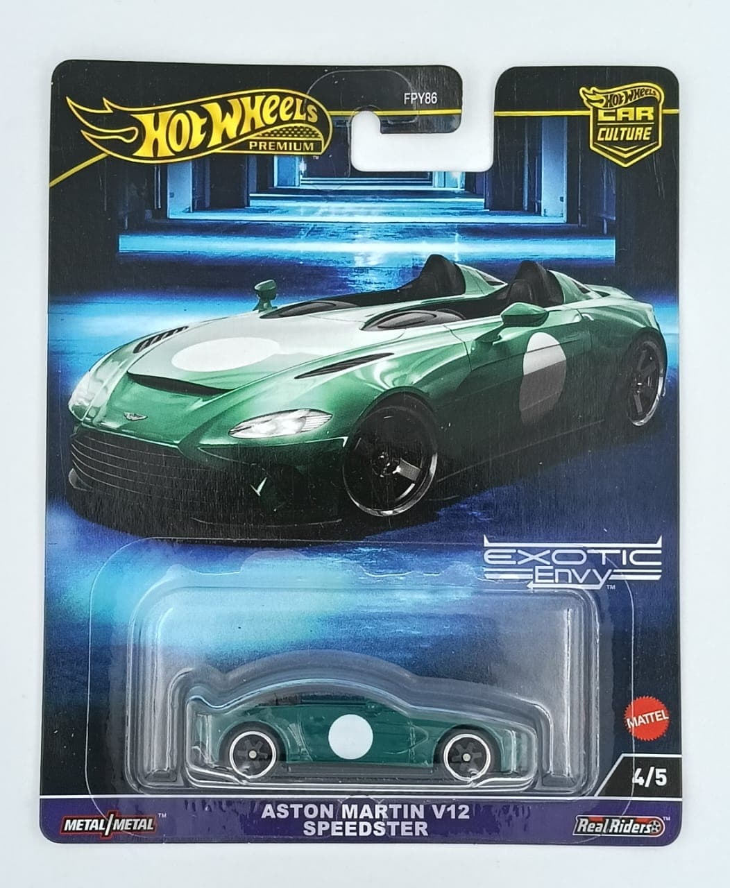 Hot Wheels Premium 1:64 ASTON MARTIN V12 SPEEDSTER EXOTIC ENVY - Image 1