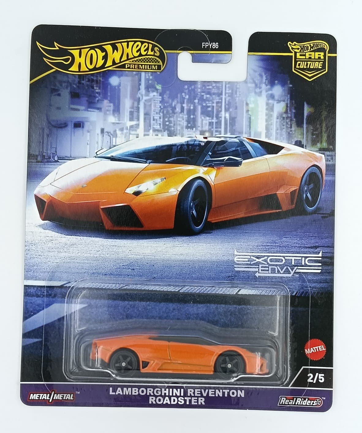 Hot Wheels Premium 1:64 LAMBORGHINI REVENTON ROADSTER EXOTIC ENVY - Image 1