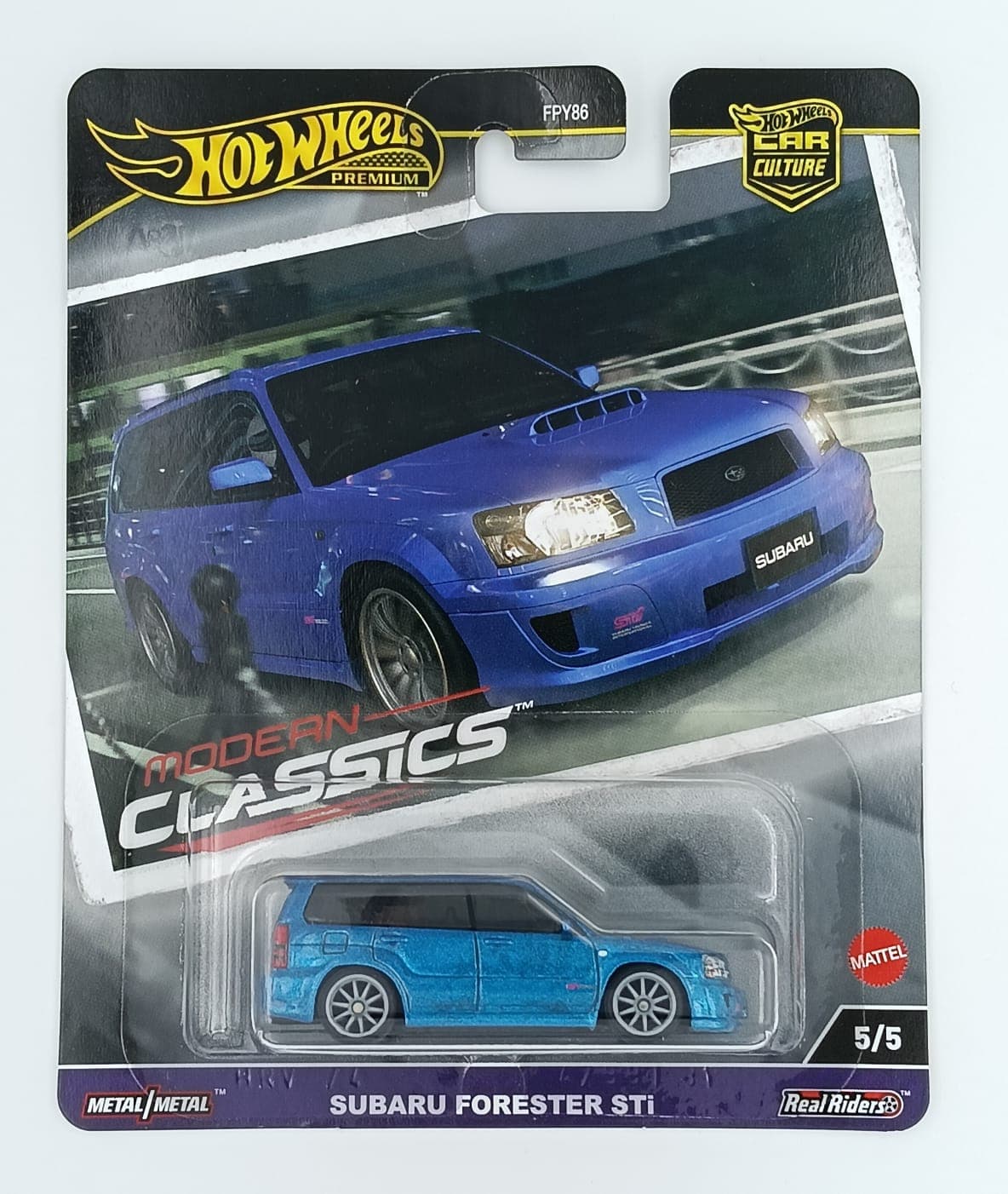 Hot Wheels Premium 1:64 SUBARU FORESTER STi MODERN CLASSICS - Image 1