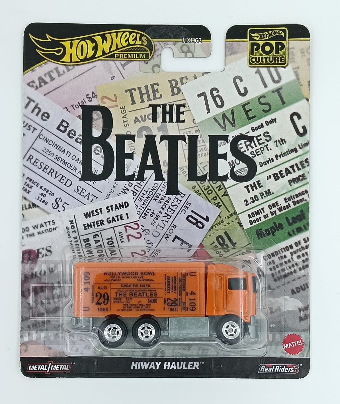 Hot Wheels Premium 1:64 HIWAY HAULER THE BEATLES - Image 1