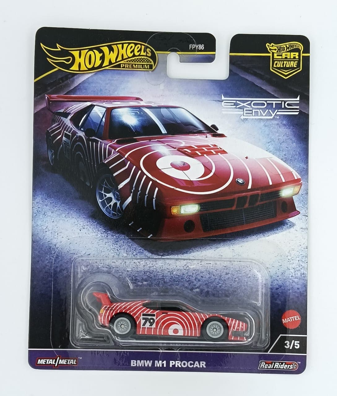Hot Wheels Premium 1:64 BMW M1 PROCAR EXOTIC ENVY - Image 1