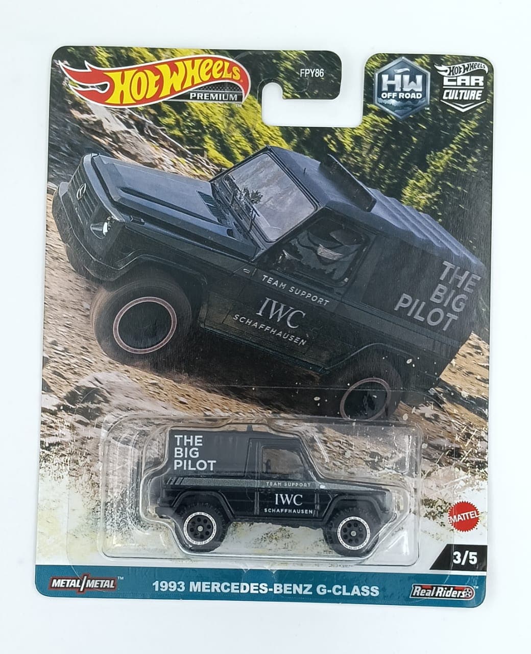 Hot Wheels Premium 1:64 1993 MERCEDES-BENZ G-CLASS HW OFF ROAD - Image 1