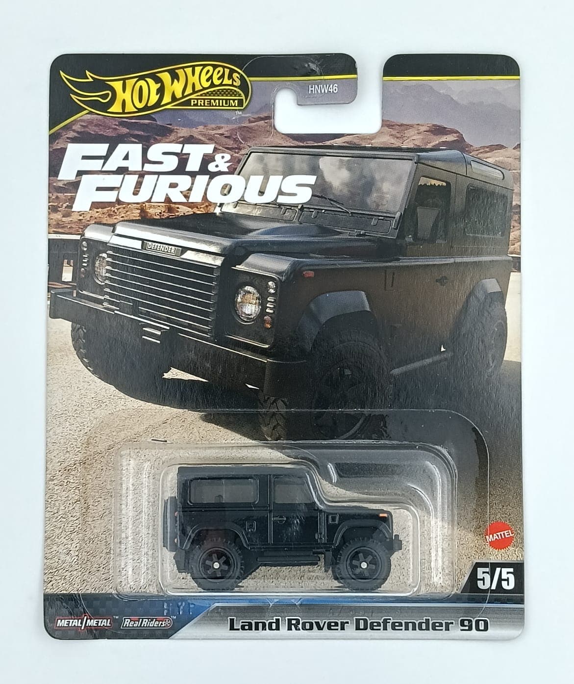 Hot Wheels Premium 1:64 Land Rover Defender 90 FAST & FURIOUS - Image 1