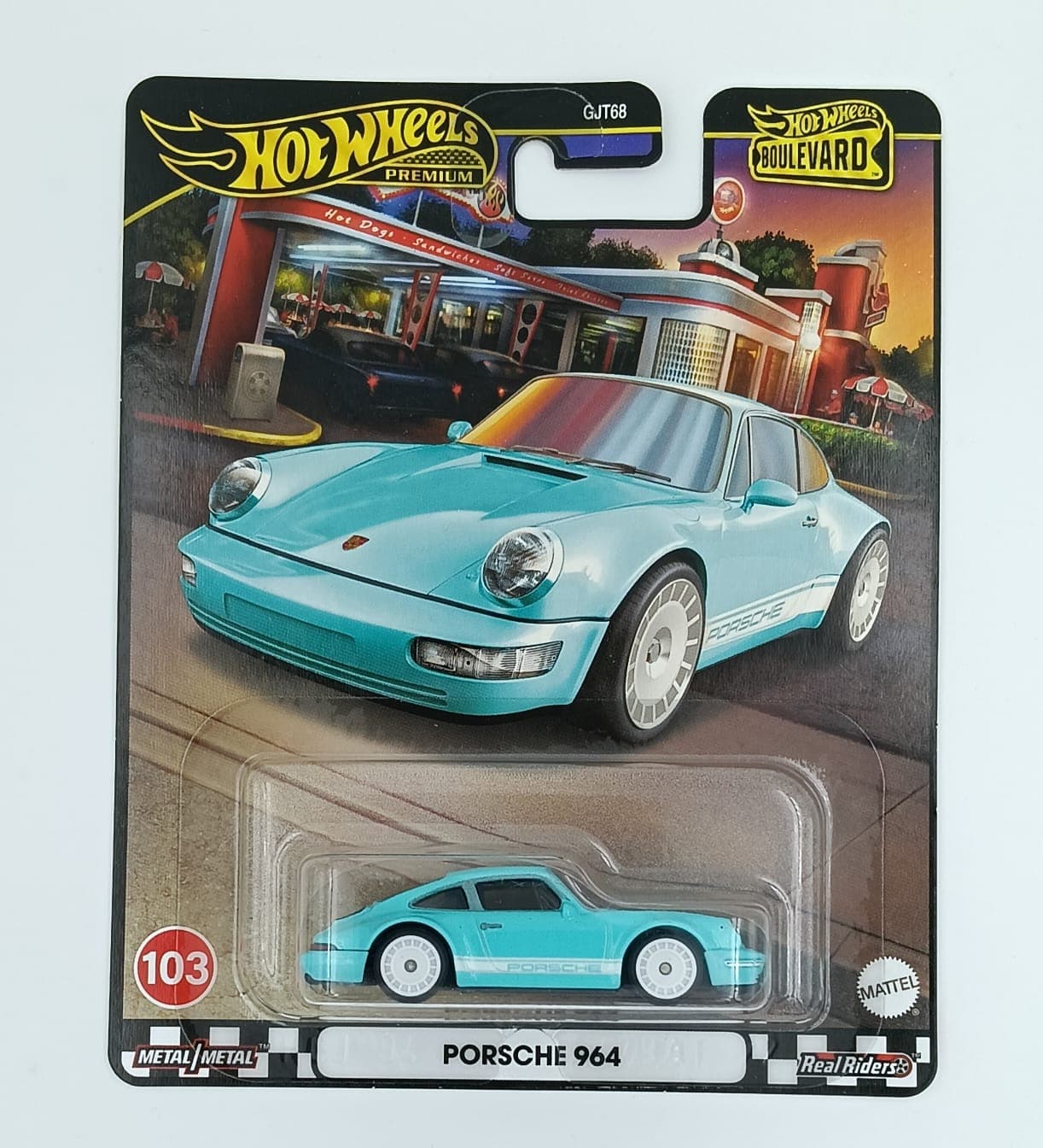 Hot Wheels Premium 1:64 PORSCHE 964 BOULEVARD #103 - Image 1