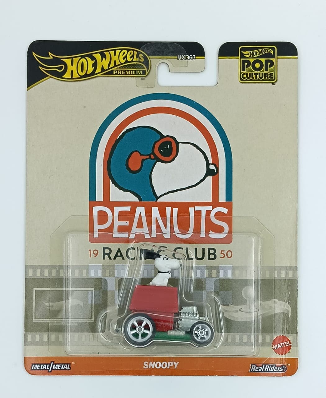 Hot Wheels Premium 1:64 SNOOPY PEANUTS RACING CLUB - Image 1