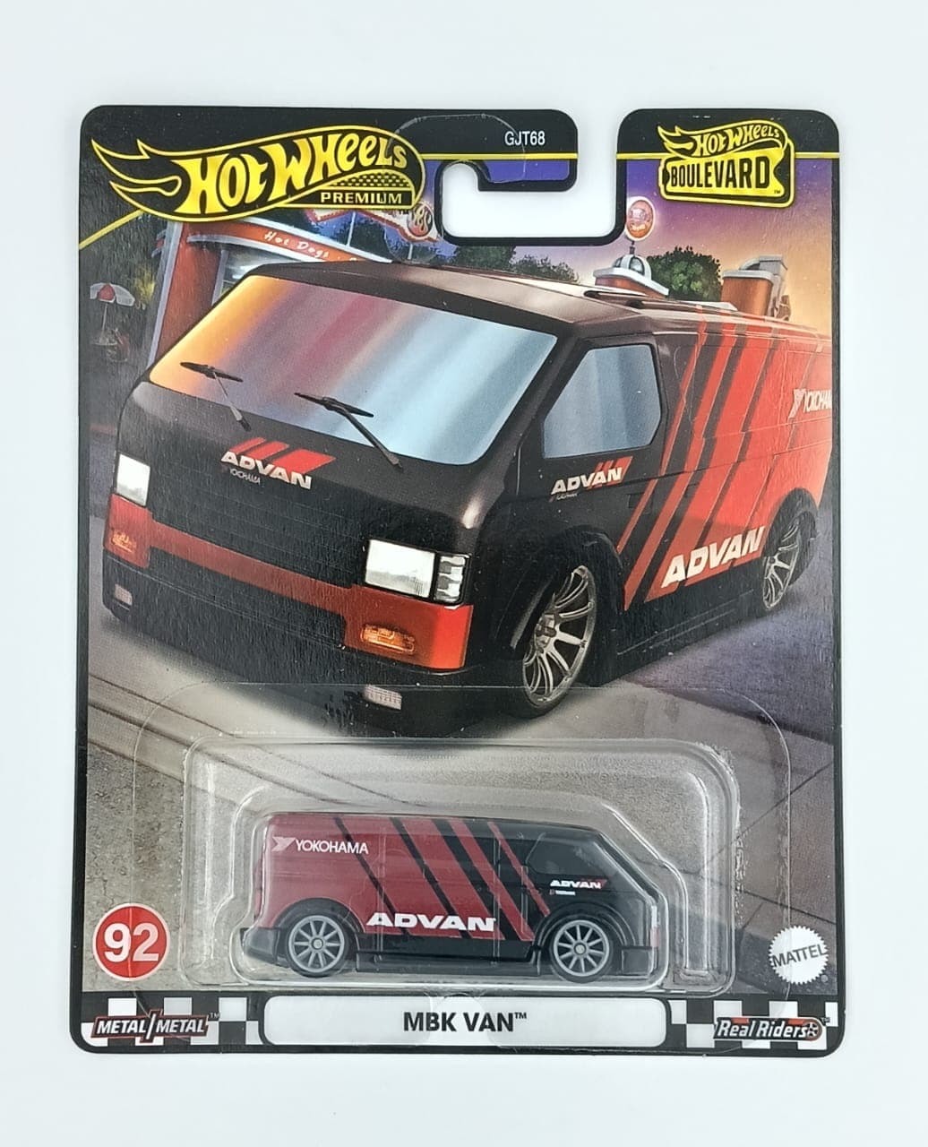 Hot Wheels Premium 1:64 MBK VAN BOULEVARD #92 - Image 1