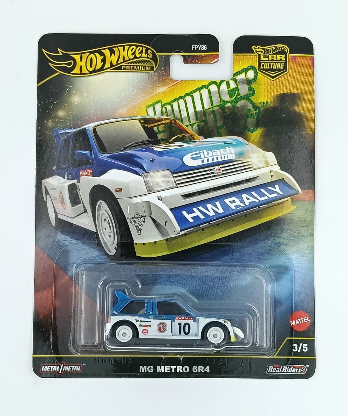 Hot Wheels Premium 1:64 MG METRO 6R4 HAMMER DROPS - Image 1