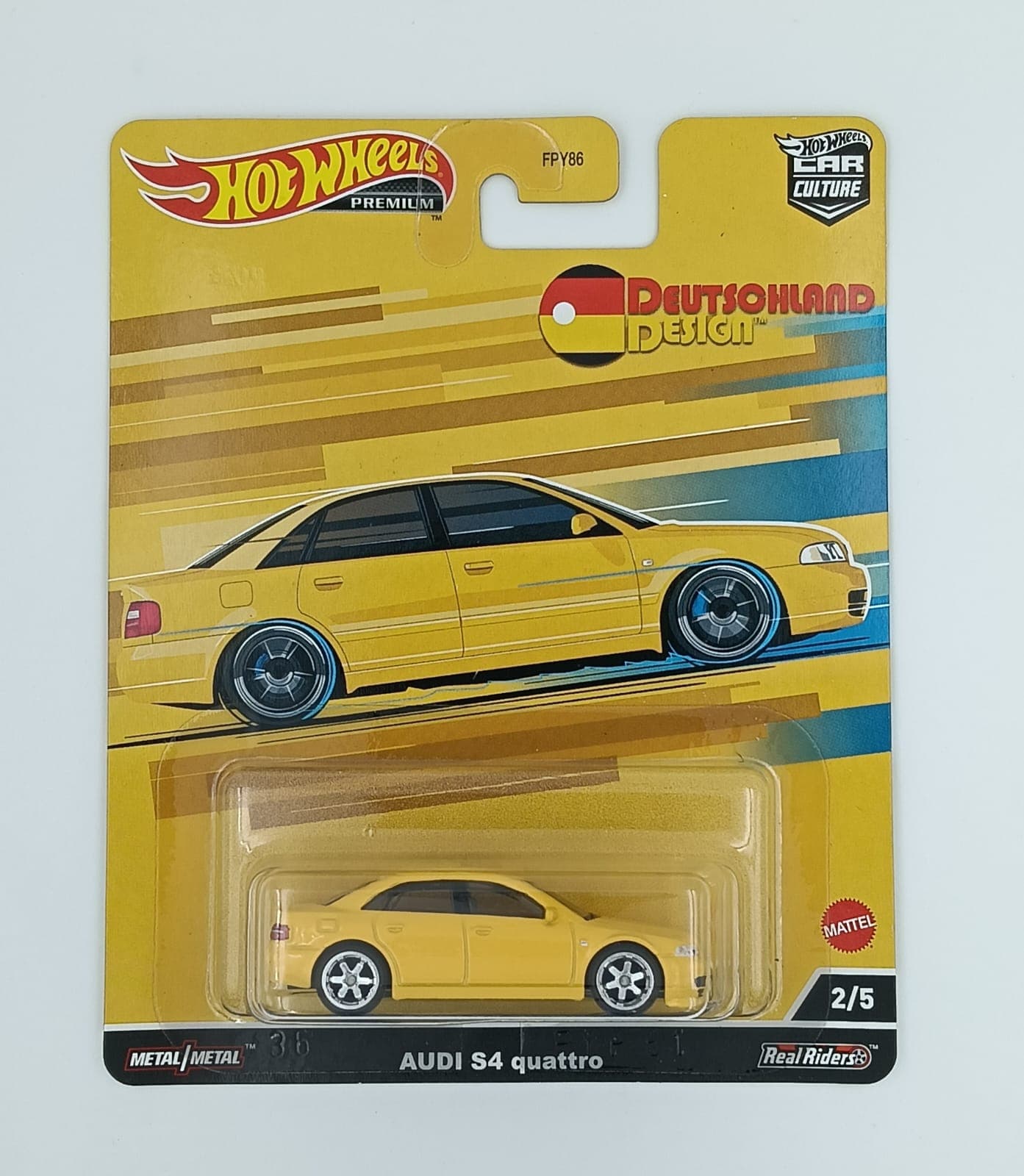 Hot Wheels Premium 1:64 AUDI S4 quattro DEUTSCHLAND DESIGN - Image 1