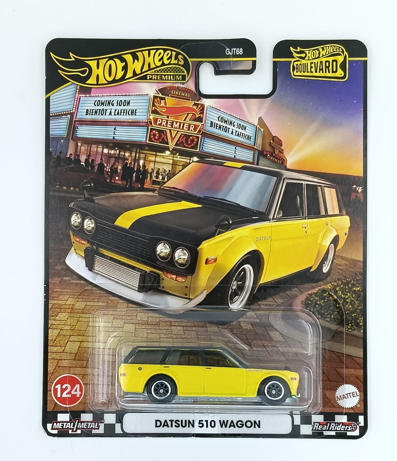 Hot Wheels Premium 1:64 DATSON 510 WAGON BOULEVARD #124 - Image 1