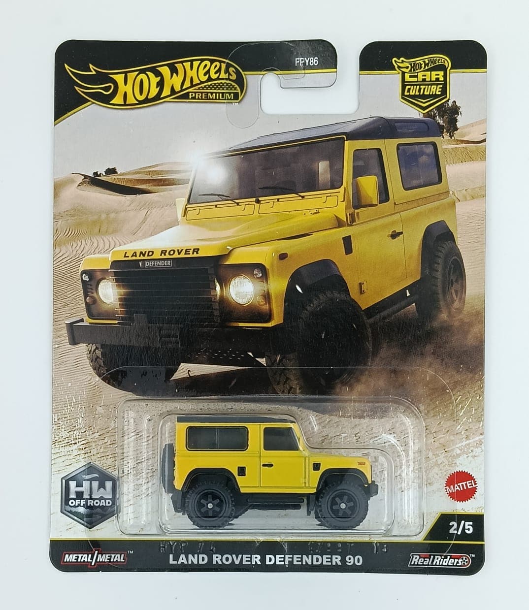 Hot Wheels Premium 1:64 LAND ROVER DEFENDER 90 HW OFF ROAD - Image 1