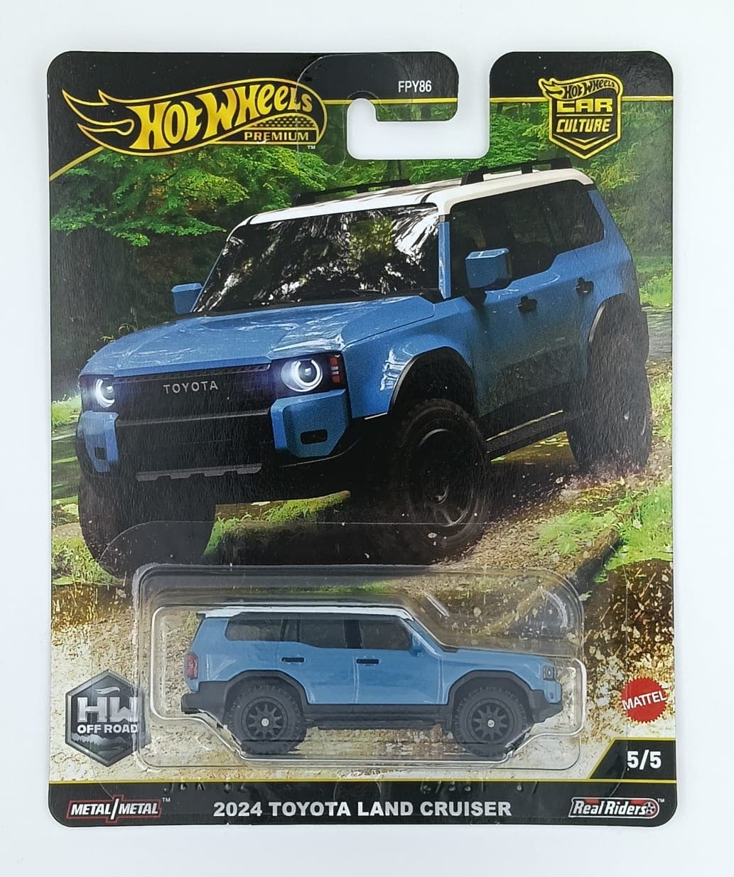 Hot Wheels Premium 1:64 2024 TOYOTA LAND CRUISER HW OFF ROAD - Image 1