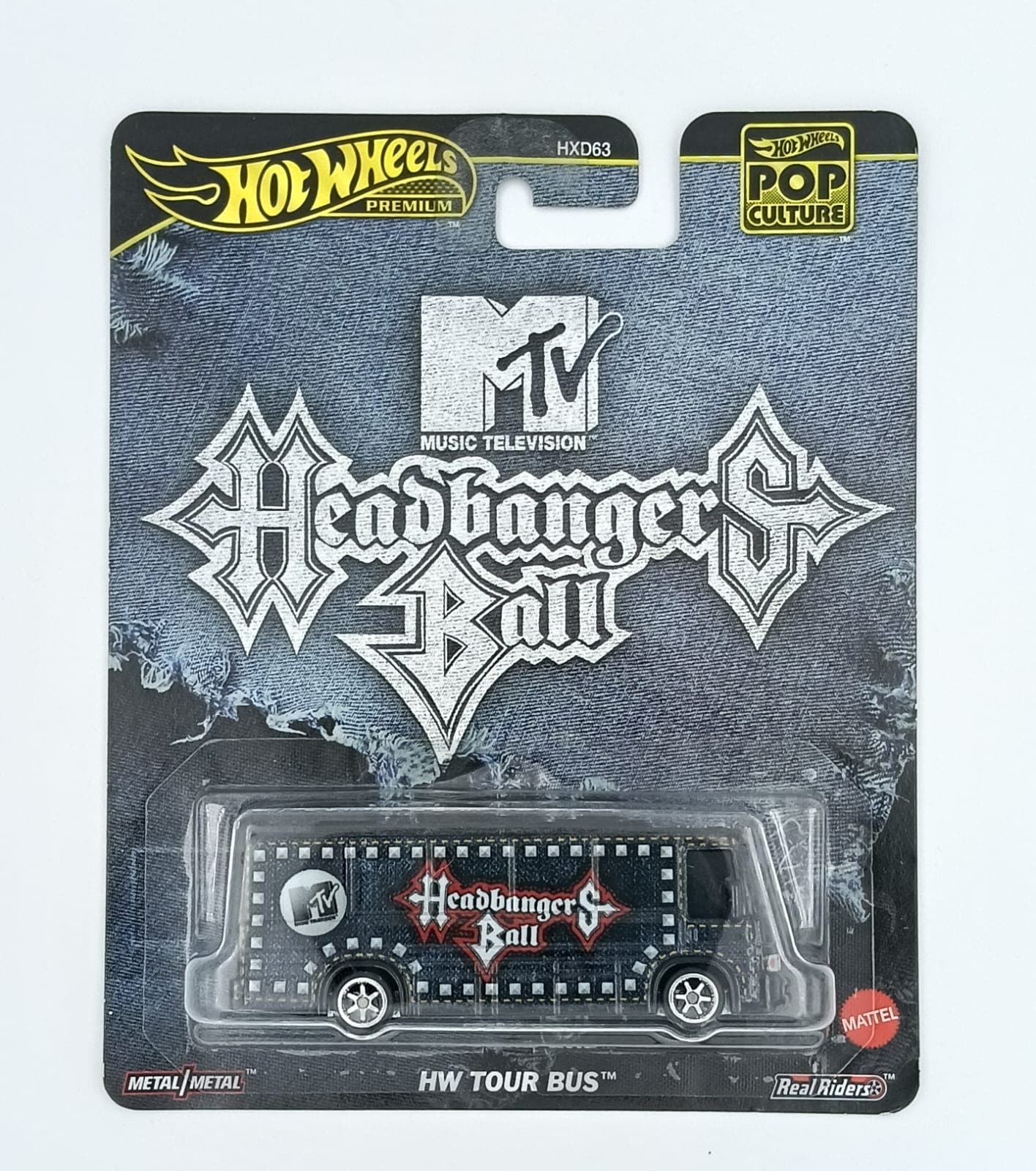 Hot Wheels Premium 1:64 HW TOUR BUS Headbangers Ball - Image 1