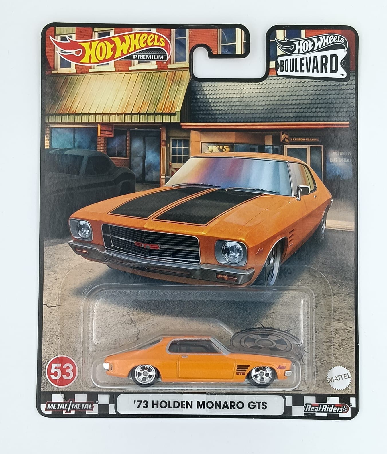 Hot Wheels Premium 1:64 '73 HOLDEN MONARO GTS BOULEVARD #53 - Image 1