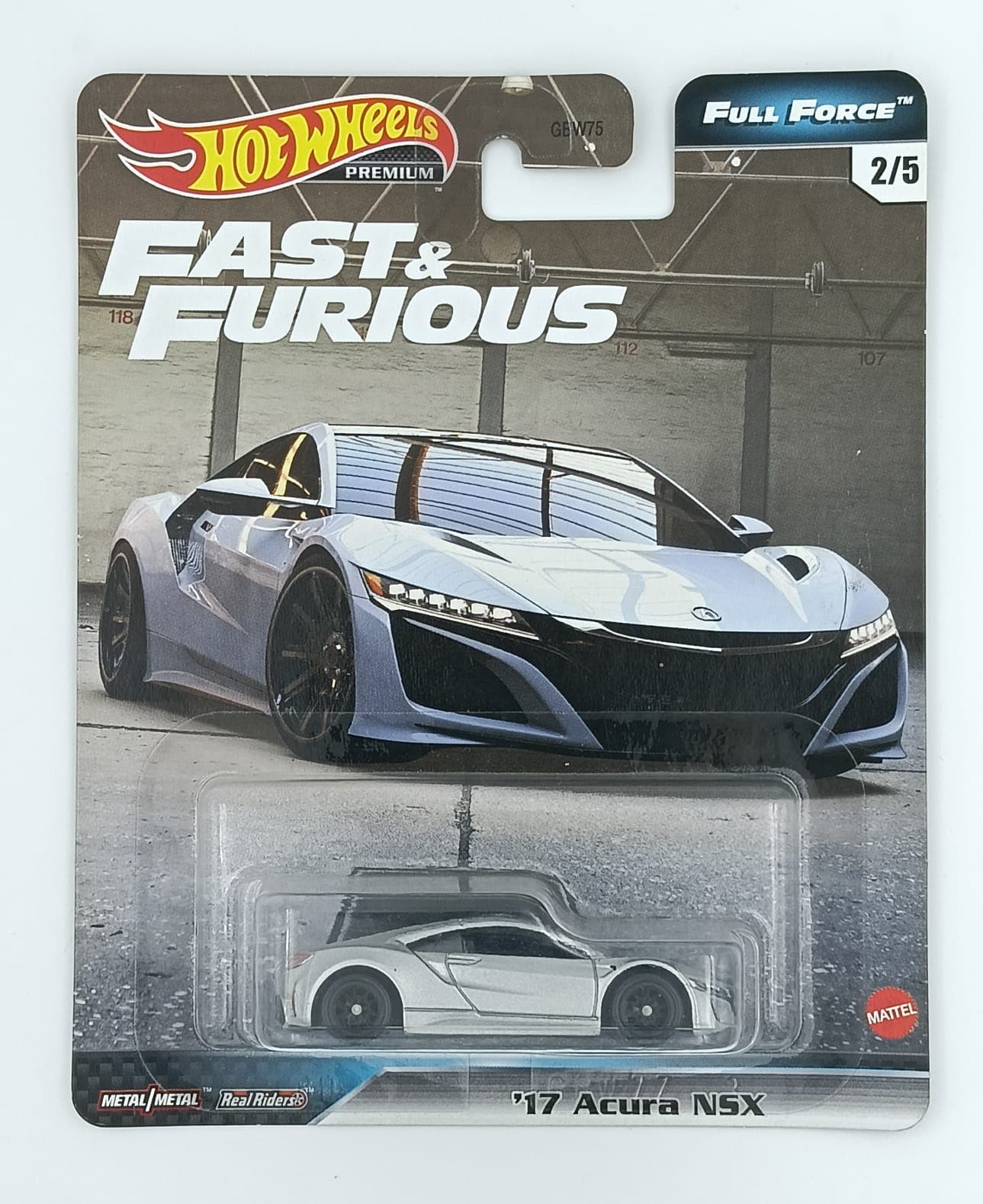 Hot Wheels Premium 1:64 '17 ACURA NSX FAST & FURIOUS - Image 1