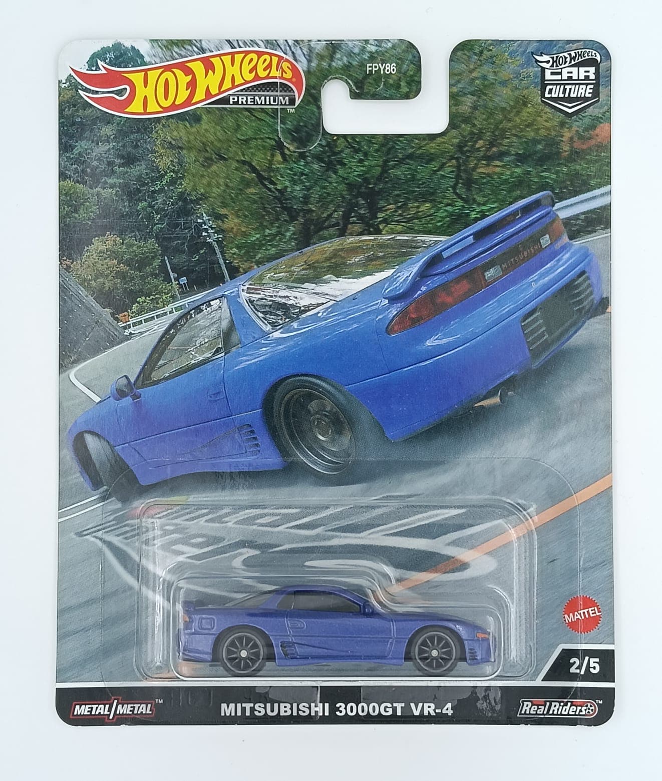 Hot Wheels Premium 1:64 MITSUBISHI 3000GT VR-4 CAR CULTURE - Image 1