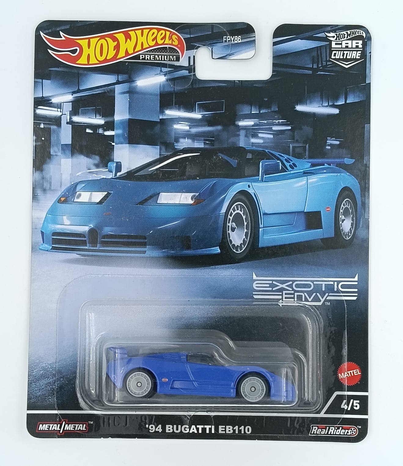 Hot Wheels Premium 1:64 '94 BUGATTI EB110 EXOTIC ENVY - Image 1