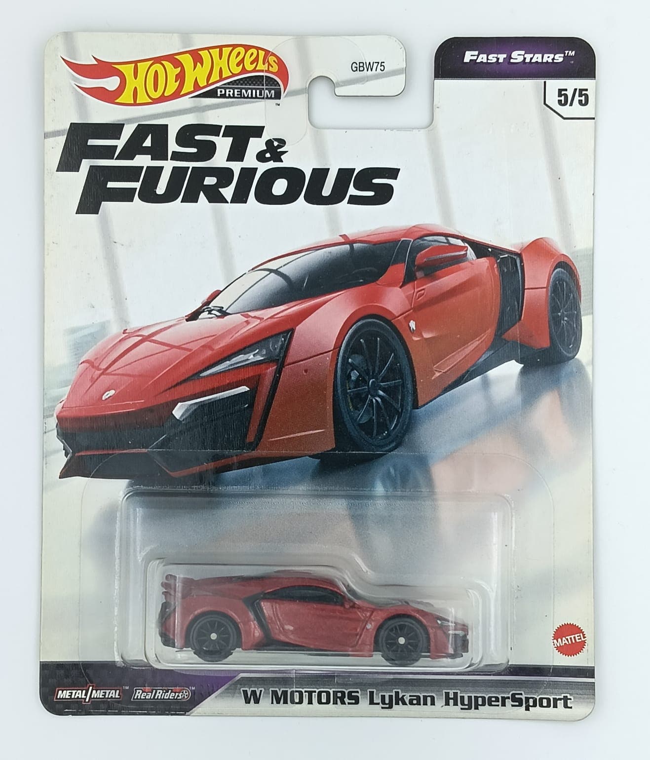 Hot Wheels Premium 1:64 W MOTORS Lykan HyperSport FAST & FURIOUS - Image 1