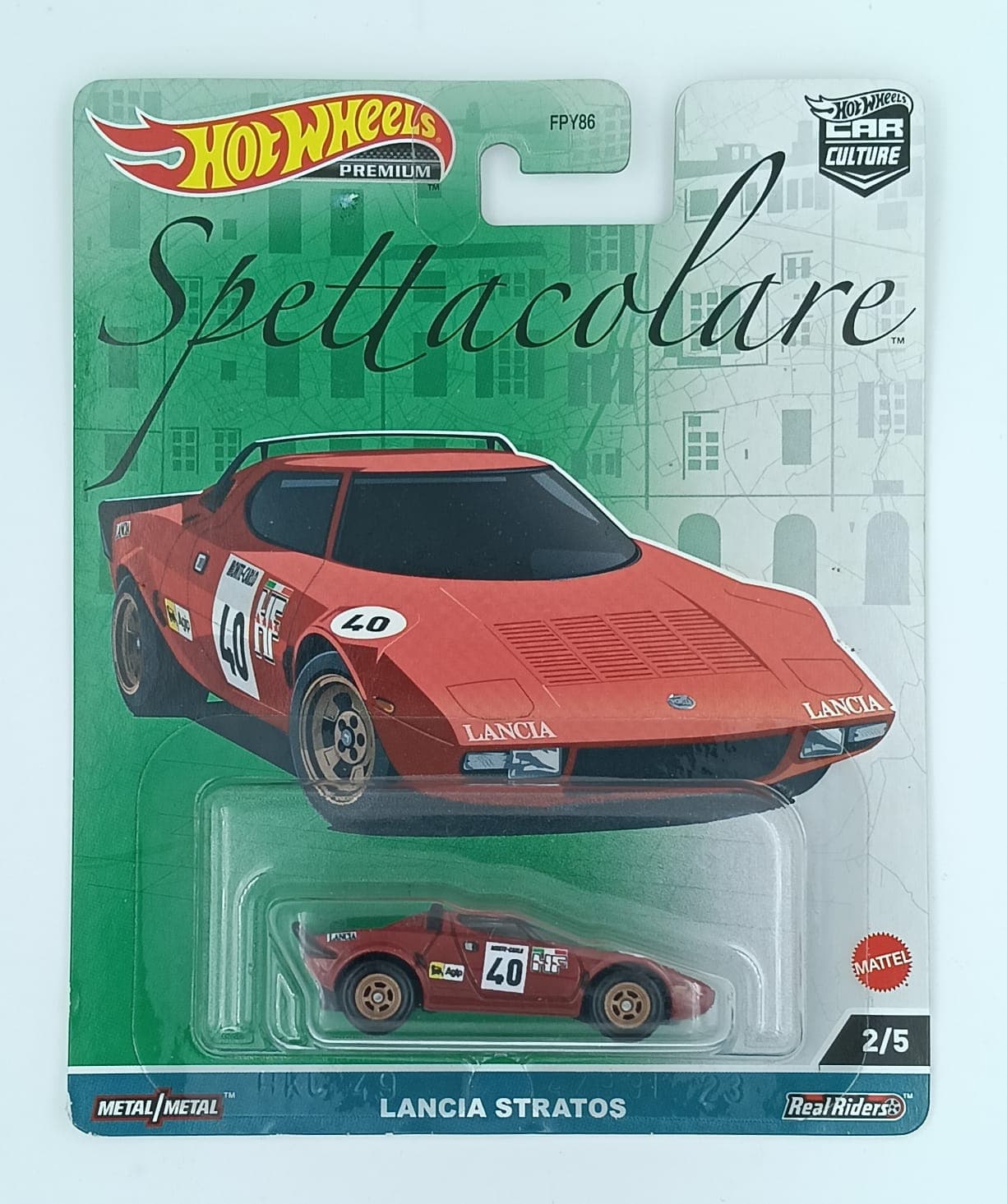 Hot Wheels Premium 1:64 LANCIA STRATOS Spettacolare - Image 1