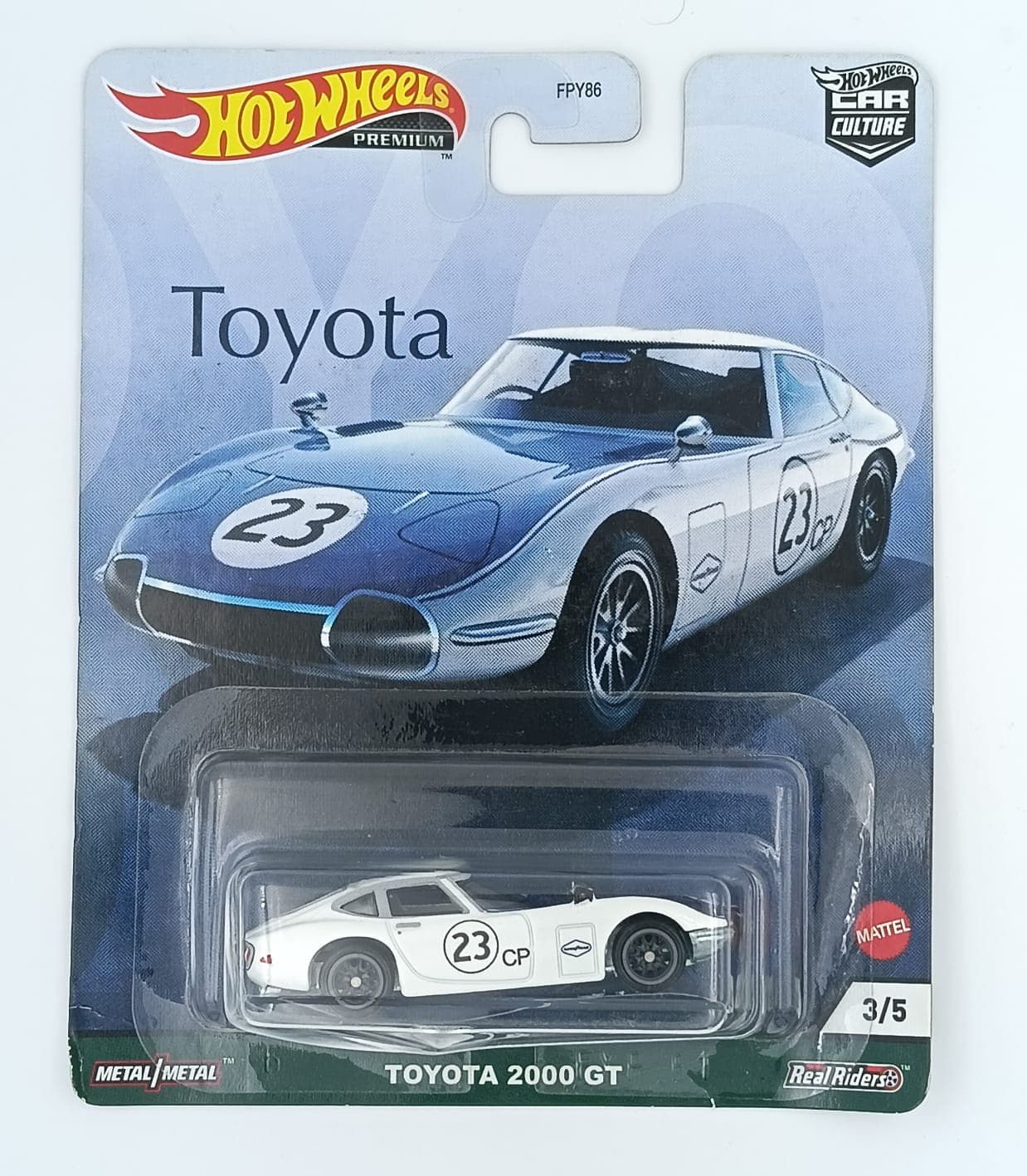 Hot Wheels Premium 1:64 TOYOTA 2000 GT Toyota - Image 1
