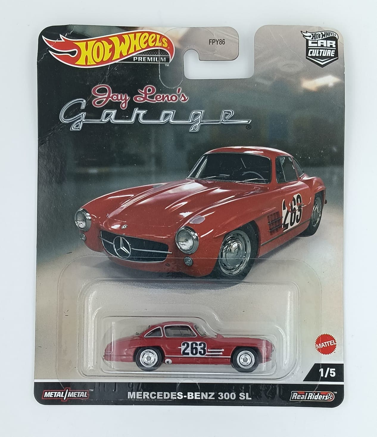 Hot Wheels Premium 1:64 MERCEDES-BENZ 300 SL Jay Leno's Garage - Image 1