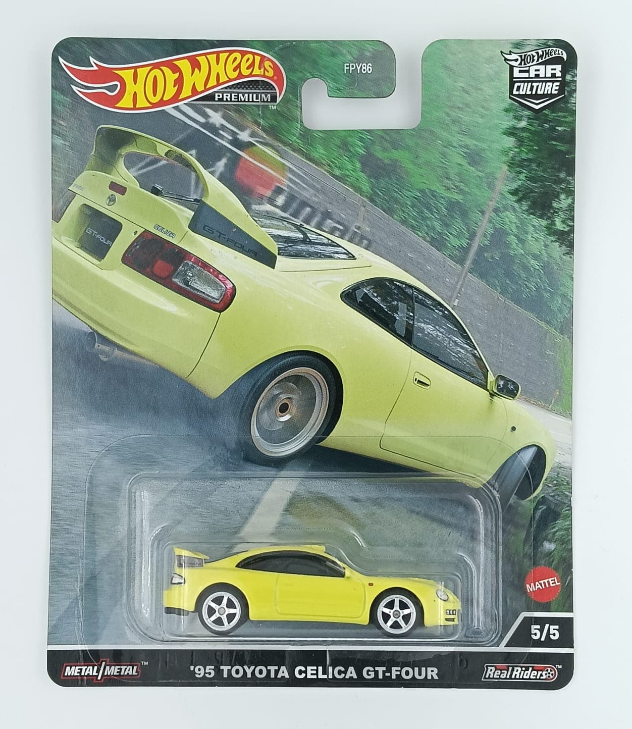 Hot Wheels Premium 1:64 '95 TOYOTA CELICA GT-FOUR CAR CULTURE - Image 1