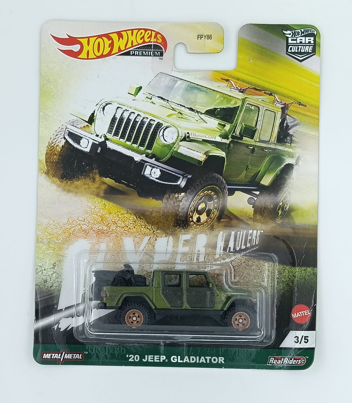 Hot Wheels Premium 1:64 '20 JEEP GLADIATOR HYPER HAULER - Image 1