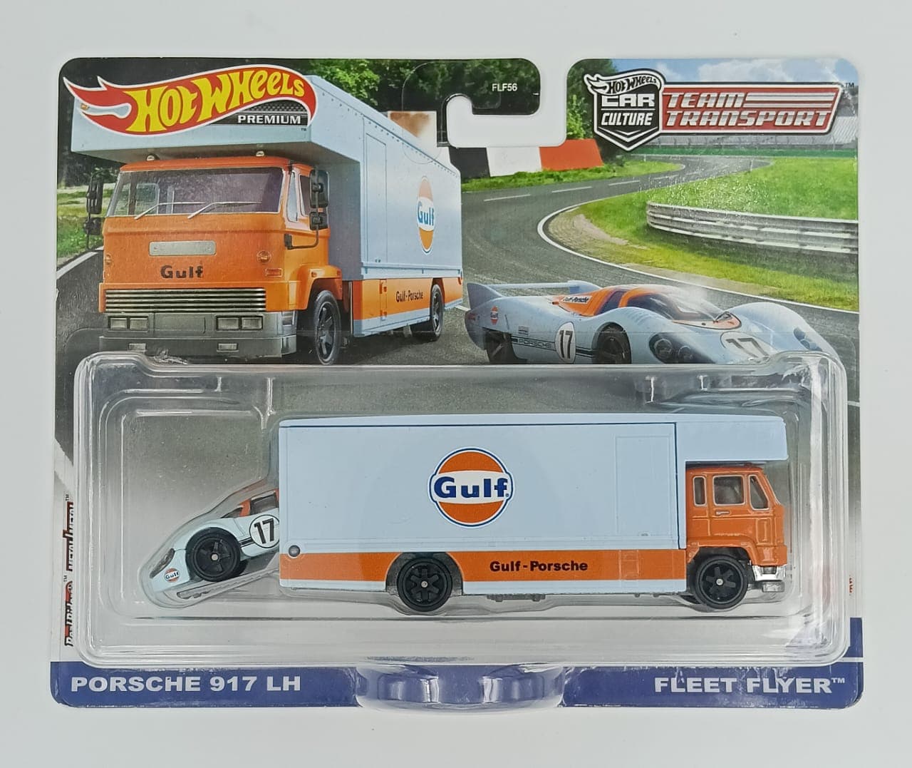 HOT WHEELS TEAM TRANSPORT PORSCHE 917 LH - FLEET FLYER CAR CULTURE #41 - Image 1